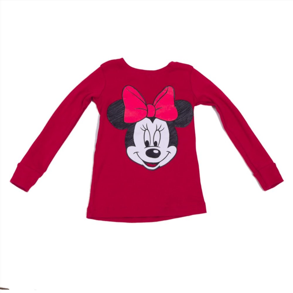 EUC Childs Minnie Mouse Long Sleeve Top 🎉HP